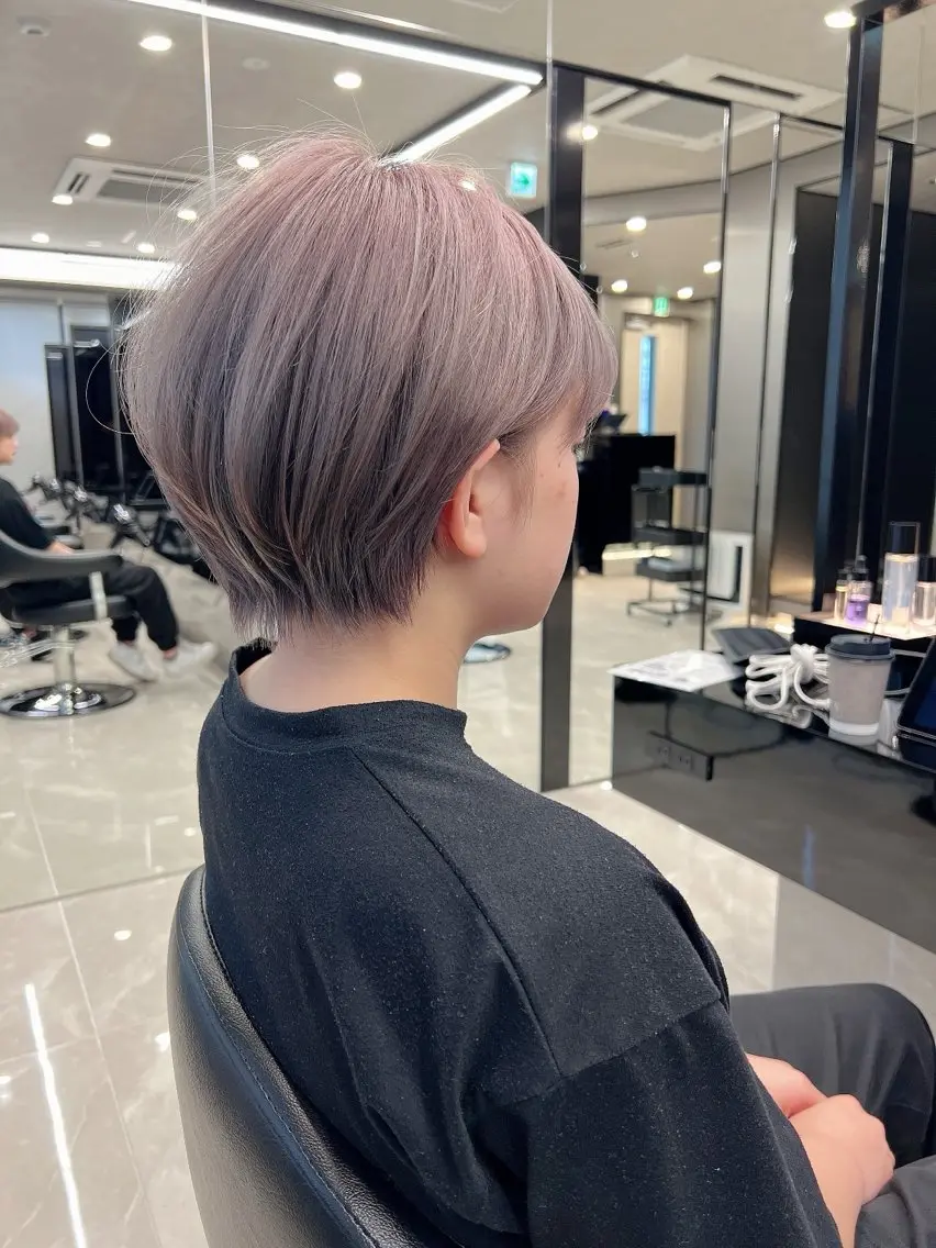 ショート カラー カット ヘアカラー トリートメント 🧡ショートの達人 🧡SHOのヘアスタイル