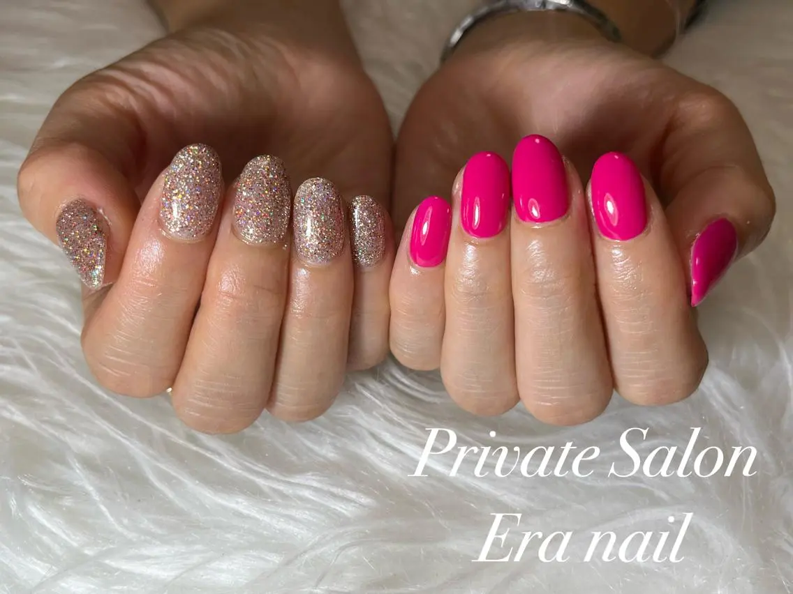 ネイル ワンカラーネイル ハンドネイル Era nailのネイルデザイン