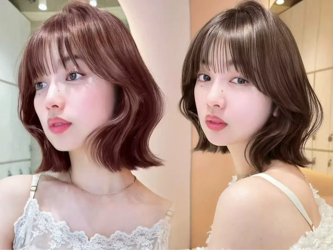 カラー カット ヘアカラー 似合わせカラー/レイ ヤー💖harukaのヘアスタイル