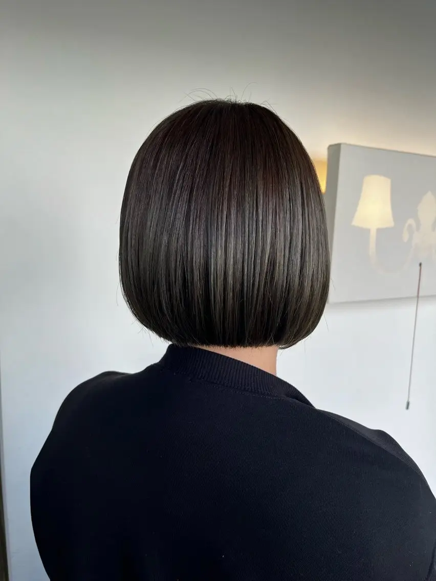 ショート ボブ おせ ちさとのヘアスタイル