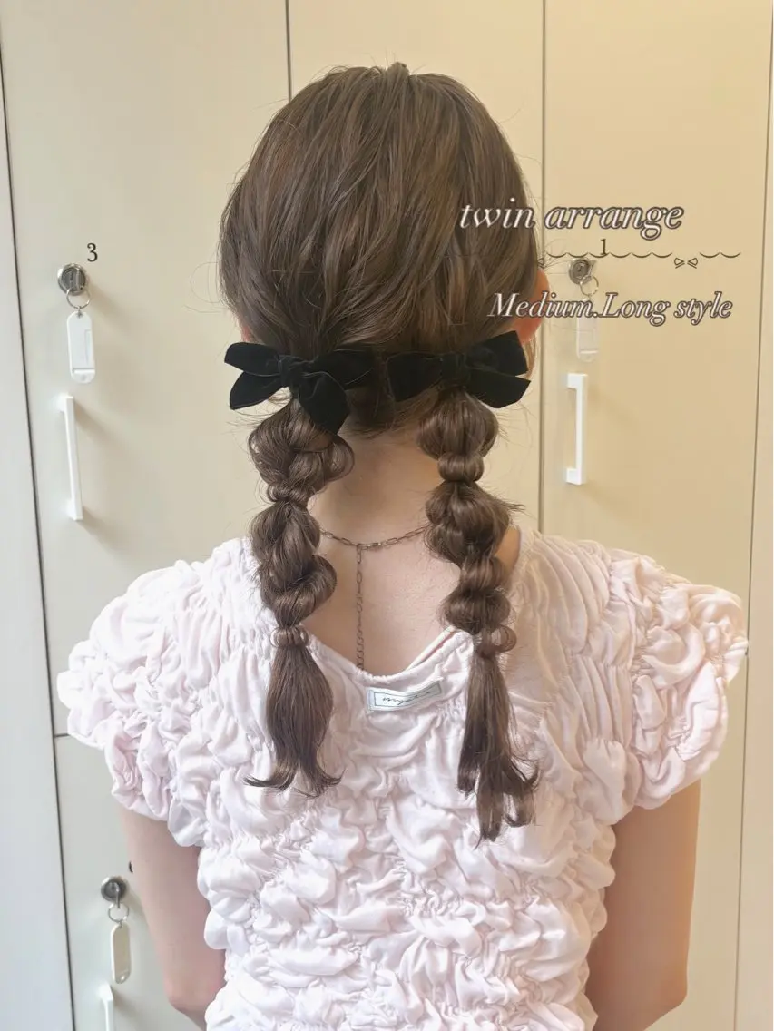 ヘアアレンジ ヘアセット Parve Mix￤ 石原 響子🧸のヘアスタイル