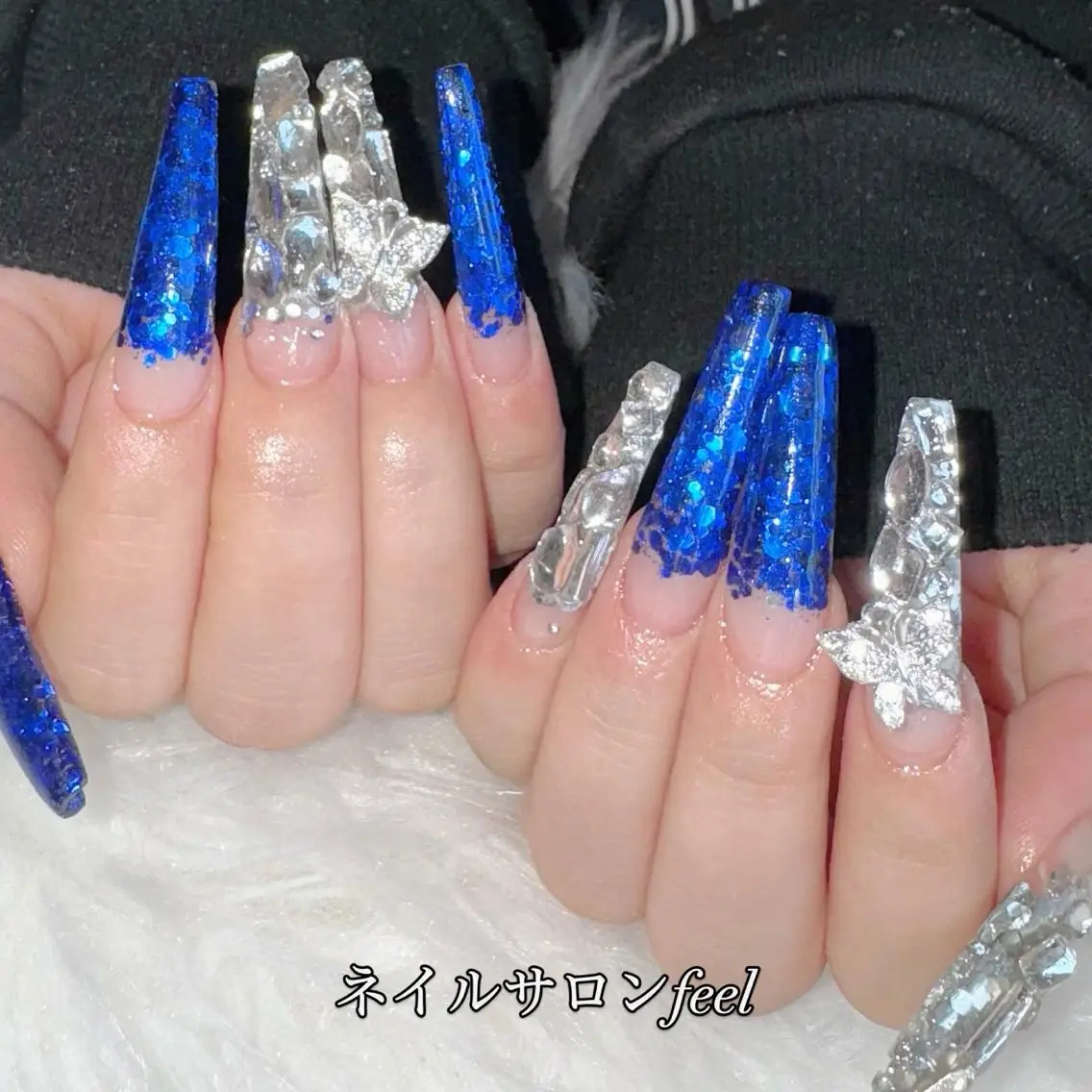 ネイル ハンドネイル Feel ‪‪☺︎‬Yuriaのネイルデザイン