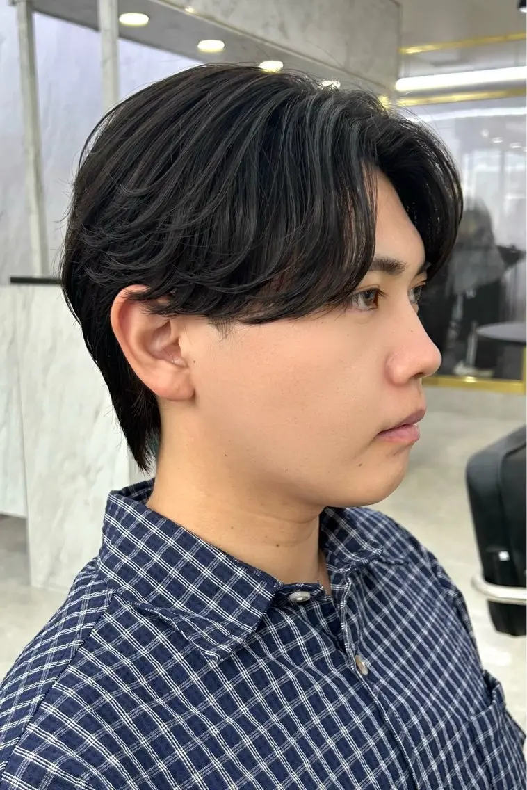 ショート カラー メンズ カット ヘアセット メンズスタイリスト 前田雄輝のヘアスタイル