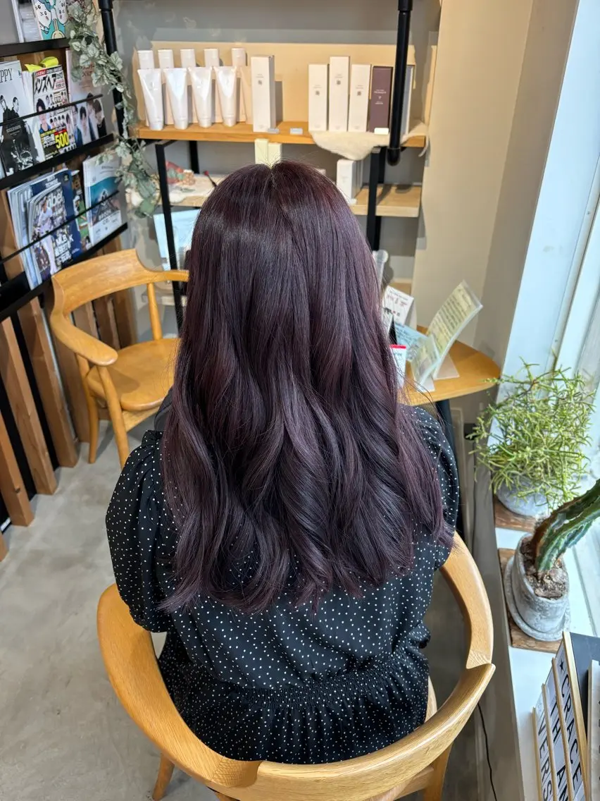 ロング カラー ヘアカラー 🎀暖色カラー🎀 airi♡のヘアスタイル