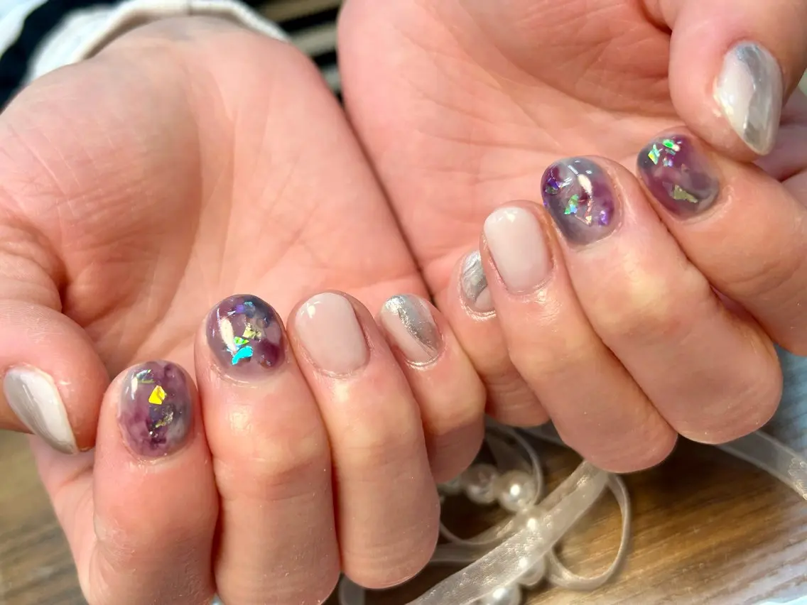 ネイル ハンドネイル nailstudio ely_mayumiのネイルデザイン