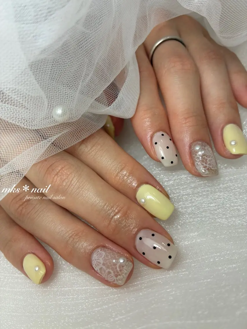 ネイル mks＊nail //  枚方長尾のネイルデザイン