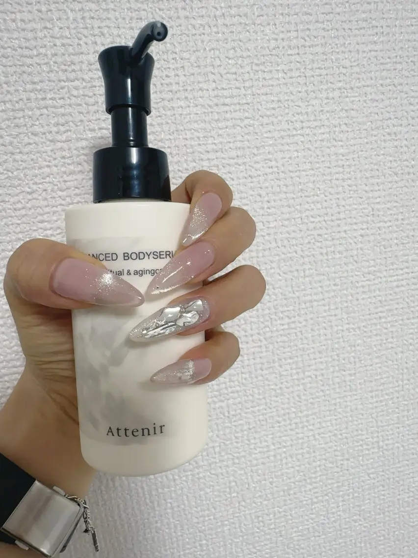 ネイル ハンドネイル セレーヌ 🩵Natsumiのネイルデザイン