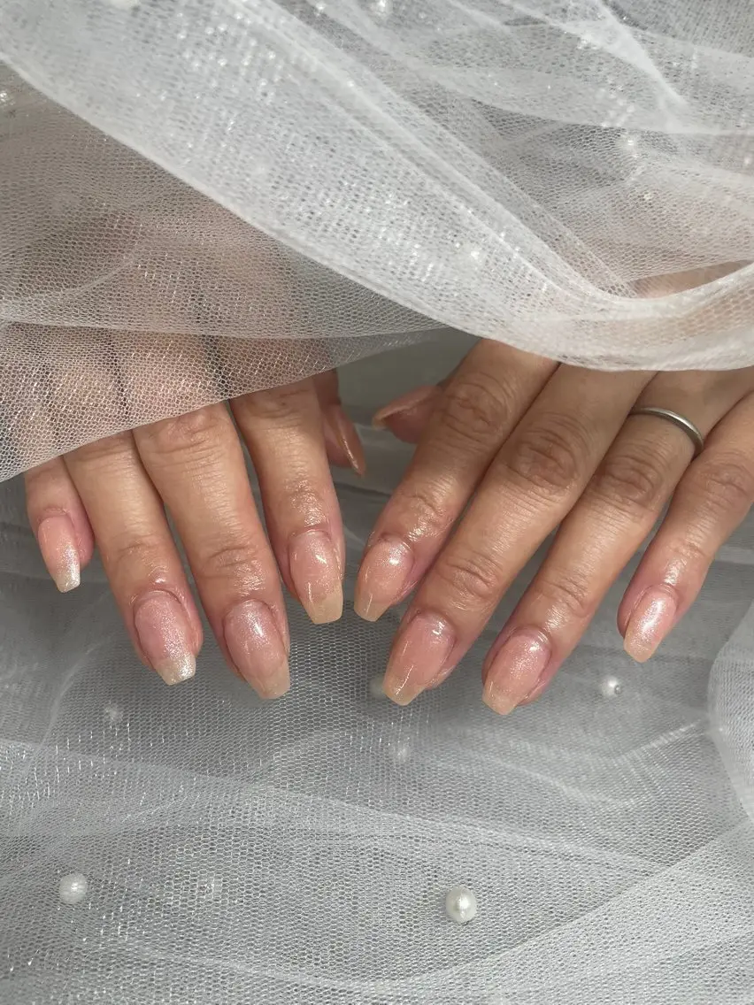 ネイル ラメ(グリッター) ハンドネイル Chul Nail 愛莉のネイルデザイン