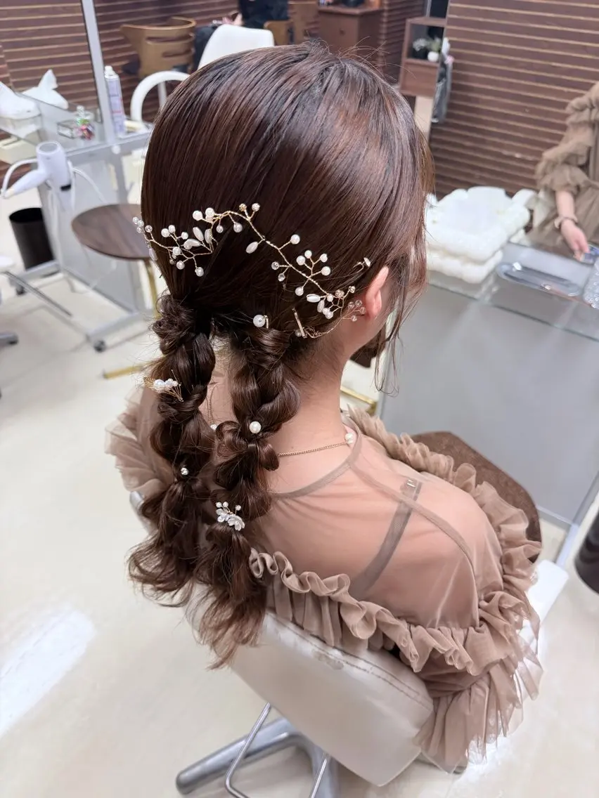 ロング 🎀 KUBO AYAKA 🎀✨のヘアスタイル