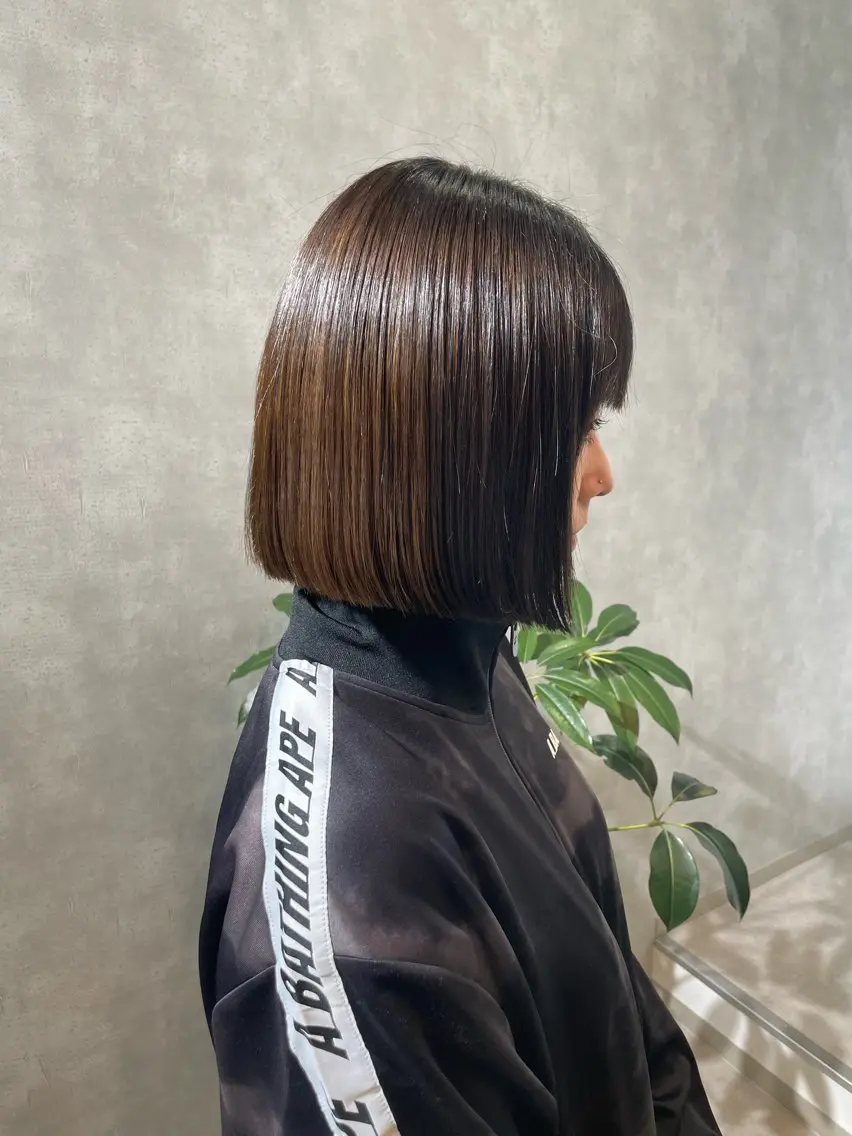 ミディアム やまもと けんたのヘアスタイル