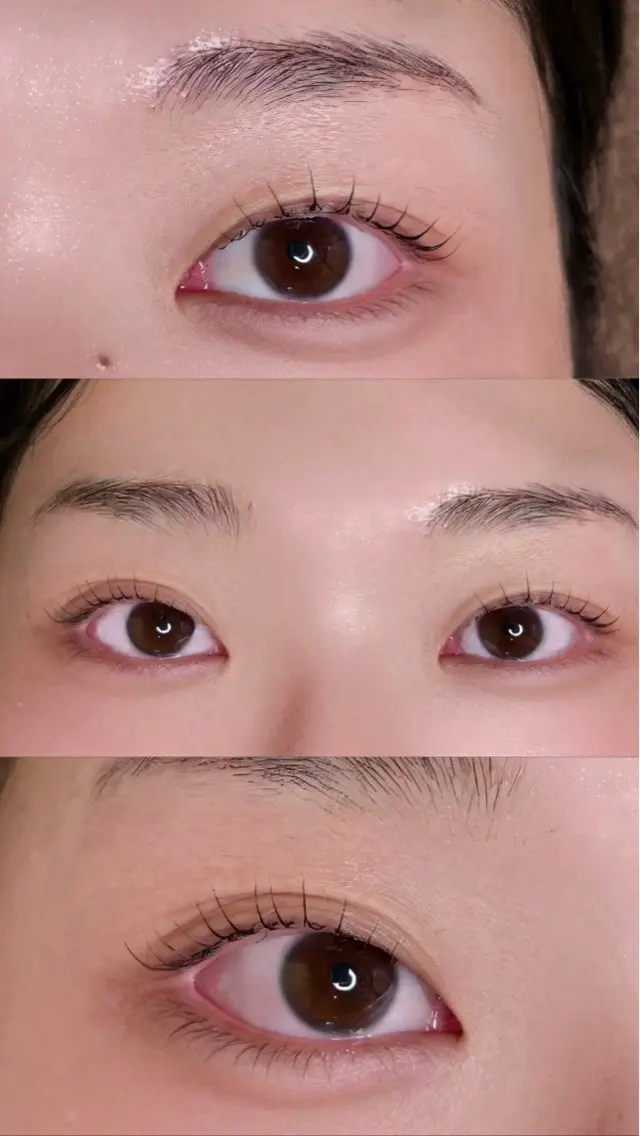 マツエク・マツパ フラットラッシュ 韓国風マツエク パリジェンヌラッシュリフト まつげパーマ 一重×まつ毛パーマ 清水 麻帆のマツエク・マツパデザイン