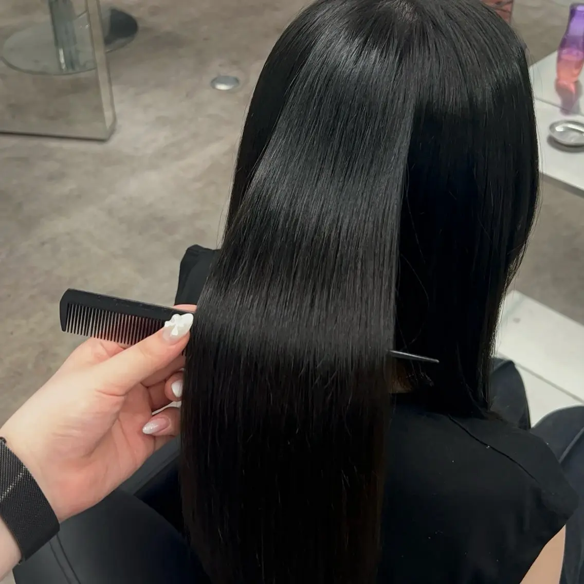 カラー 縮毛矯正 トリートメント mei _ colorlist☆のヘアスタイル