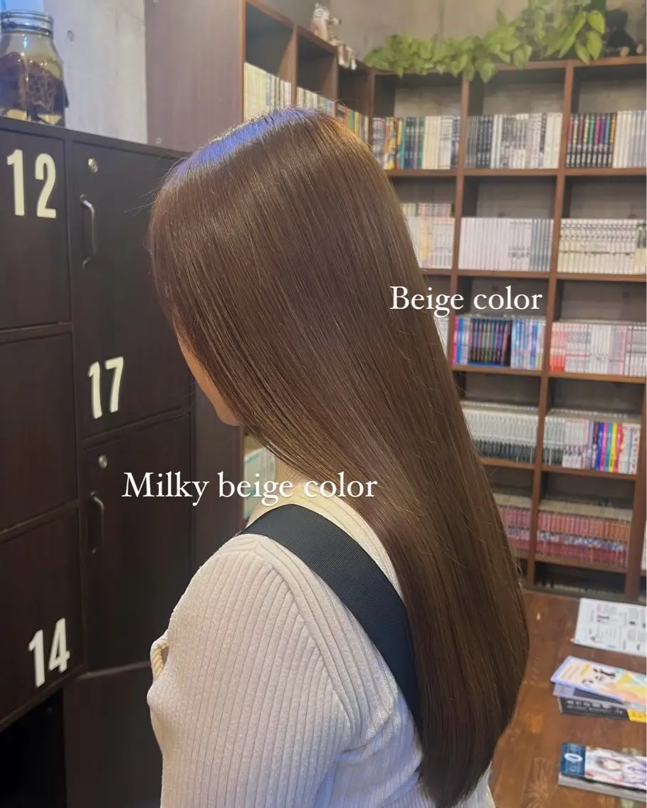 【艶髪】透明感カラー+集中補修ケアトリートメント+ご希望で前髪カット◎/SB込の写真
