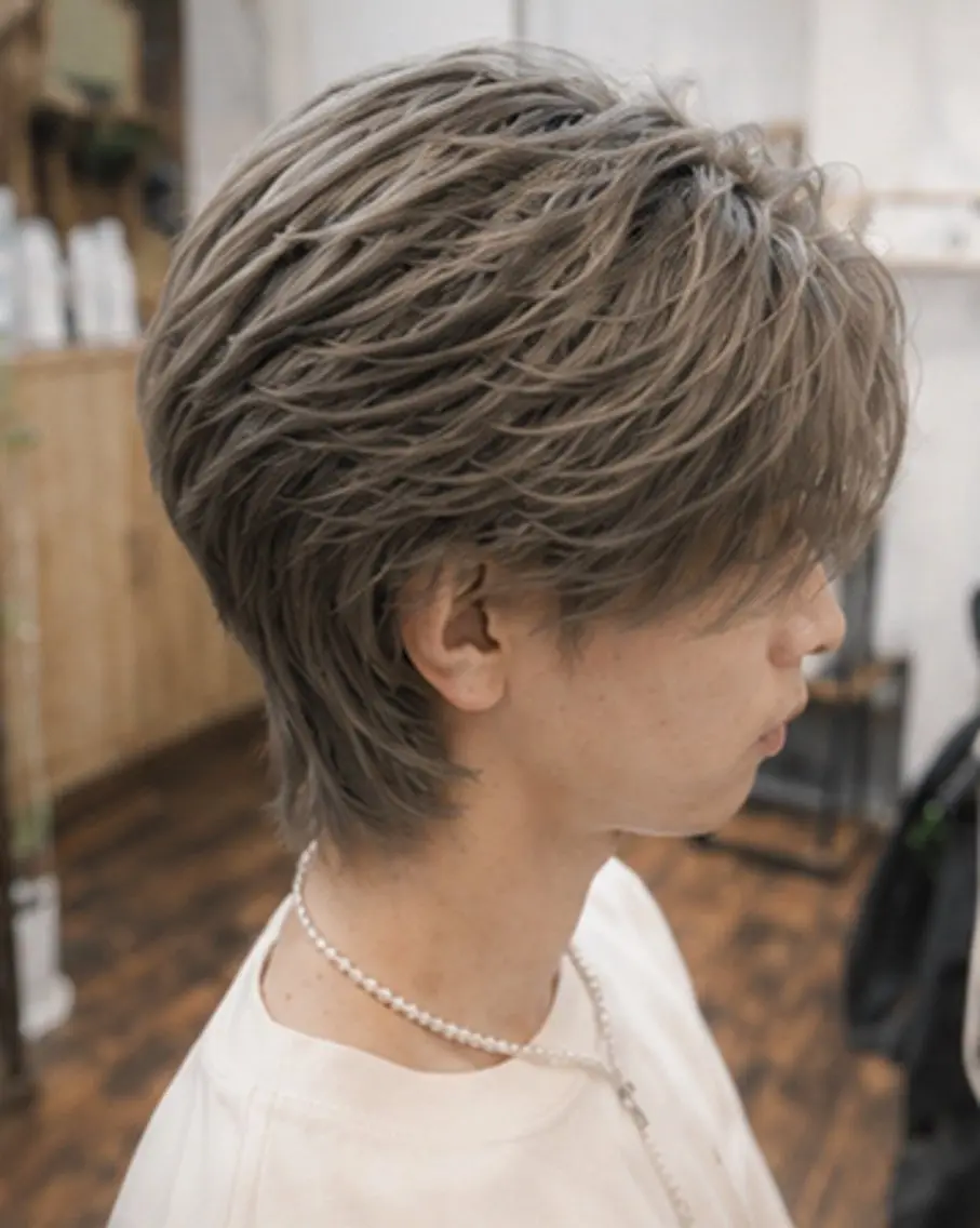 【新規限定】メンズカラー+カットの写真