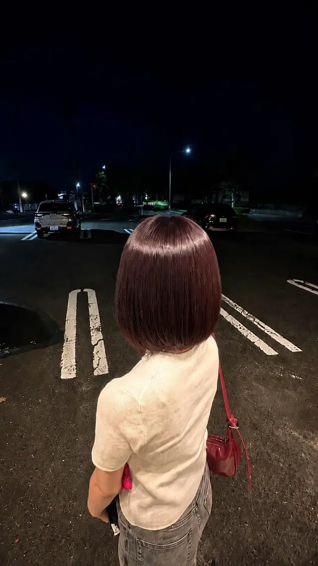 カラー ヘアカラー 加藤 真子のヘアスタイル