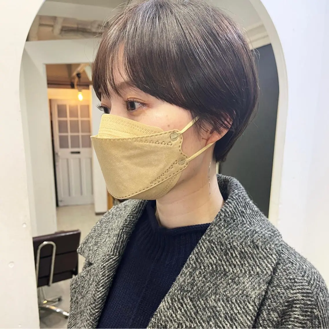 ショート カラー Hareru 豊田 修廣のヘアスタイル
