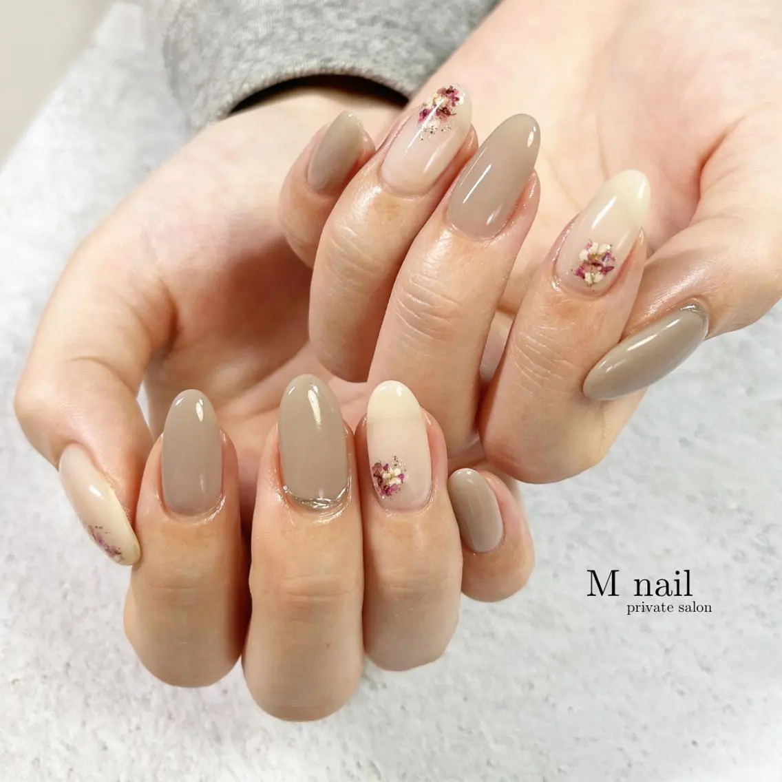 ネイル ハンドネイル M nailのネイルデザイン