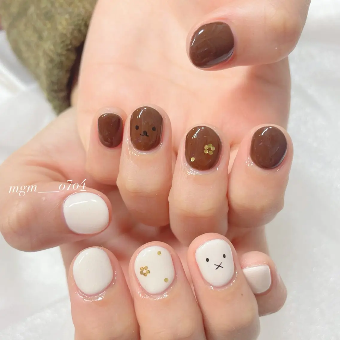 ネイル ハンドネイル ハンドケア MoON...❤︎ MeGuのネイルデザイン