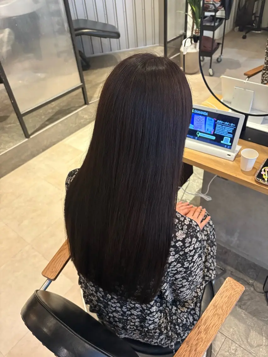 ロング カラー 似合わせカラー🎀 sawa🎀池袋のヘアスタイル