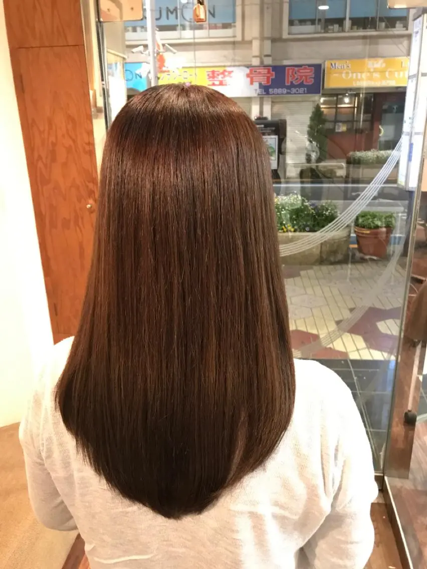 カット & 縮毛矯正 & 3stepトリートメントの写真