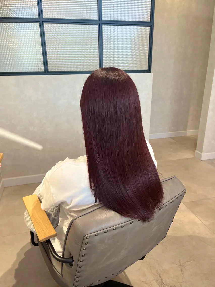 ロング カラー 髪質改善 トリートメント カット ヘアカラー 透明感カラー🪽/ 個室スパ🫧/はるかのヘアスタイル