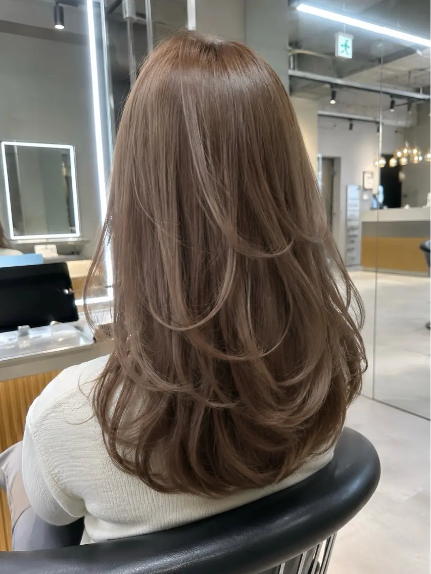 ロング 🎀Rimi୨୧ 【♡layer♡】のヘアスタイル