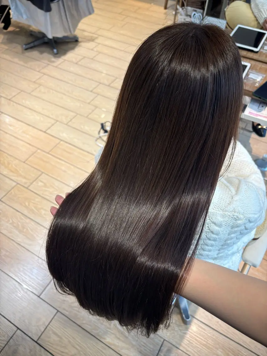 ロング カラー ヘアカラー トリートメント 表参道/アレンジ💐 /艶カラー/kahoのヘアスタイル