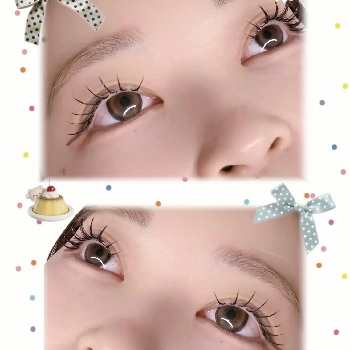 マツエク・マツパ Angelie nene♥🧸のマツエク・マツパデザイン