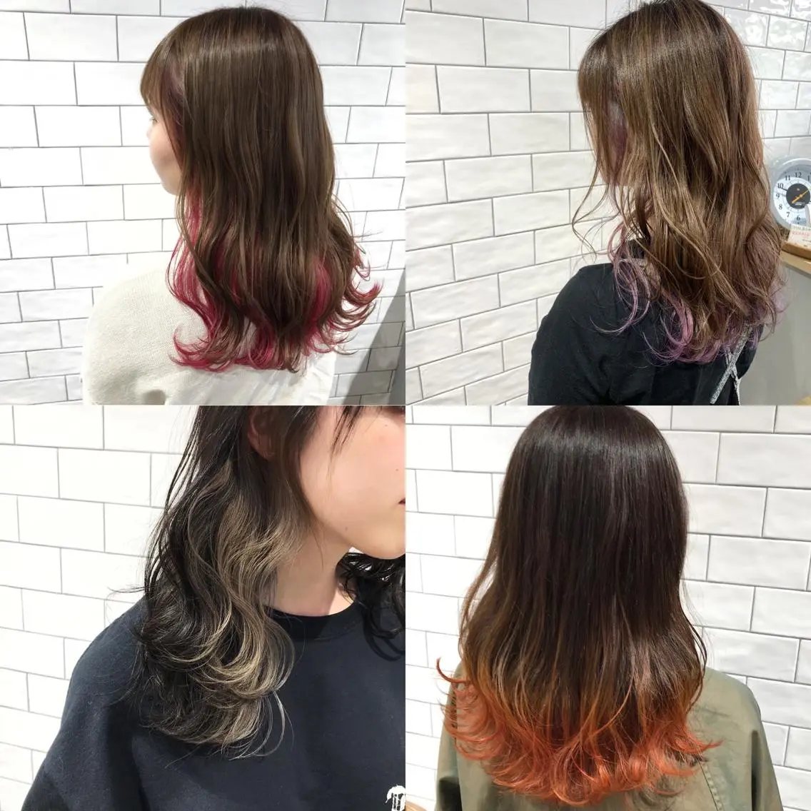 《韓国風》インナーorフェイスフレーミング+カラー+5STEPトリートメントの写真
