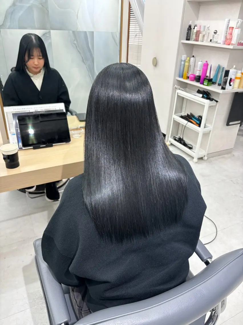 ロング ✨縮毛矯正特化✨️ /💎若山竜生💎のヘアスタイル