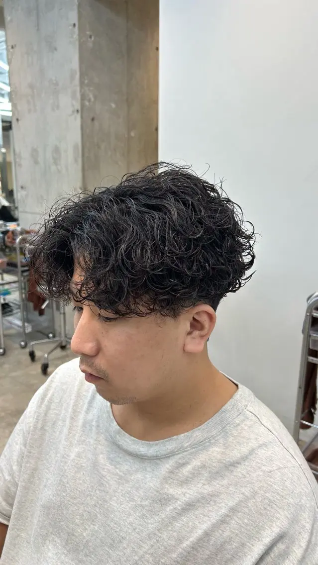 パーマ カット パーマ 【fifth】朴 獅穏のヘアスタイル