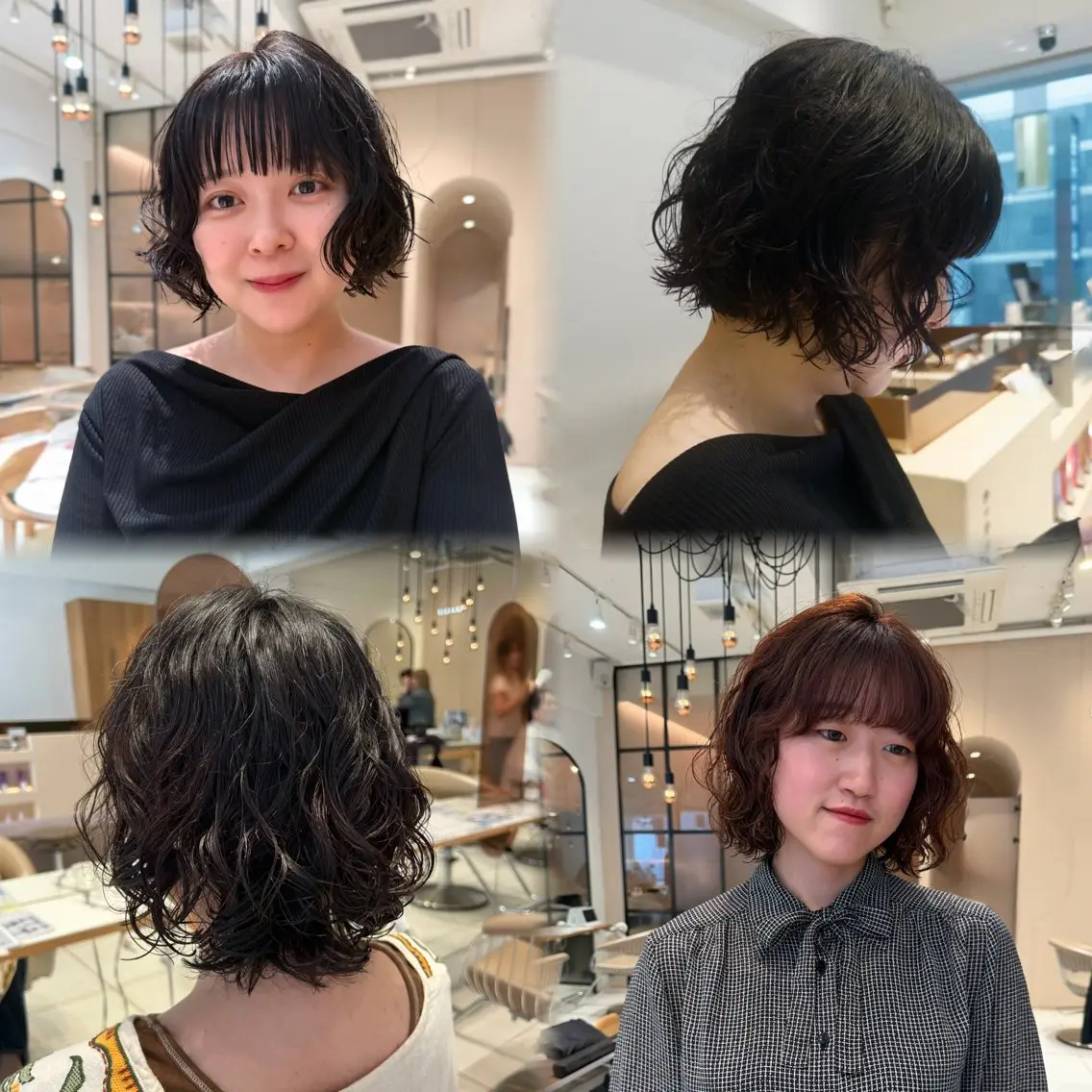 パーマ パーマ mika /パーマ /顔周りレイヤーのヘアスタイル
