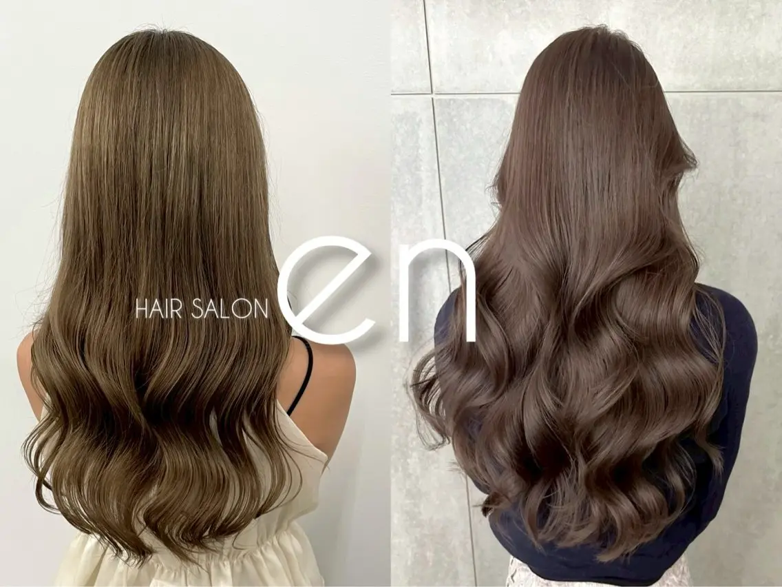 ロング カラー ヘアカラー 金森 斗夢のヘアスタイル
