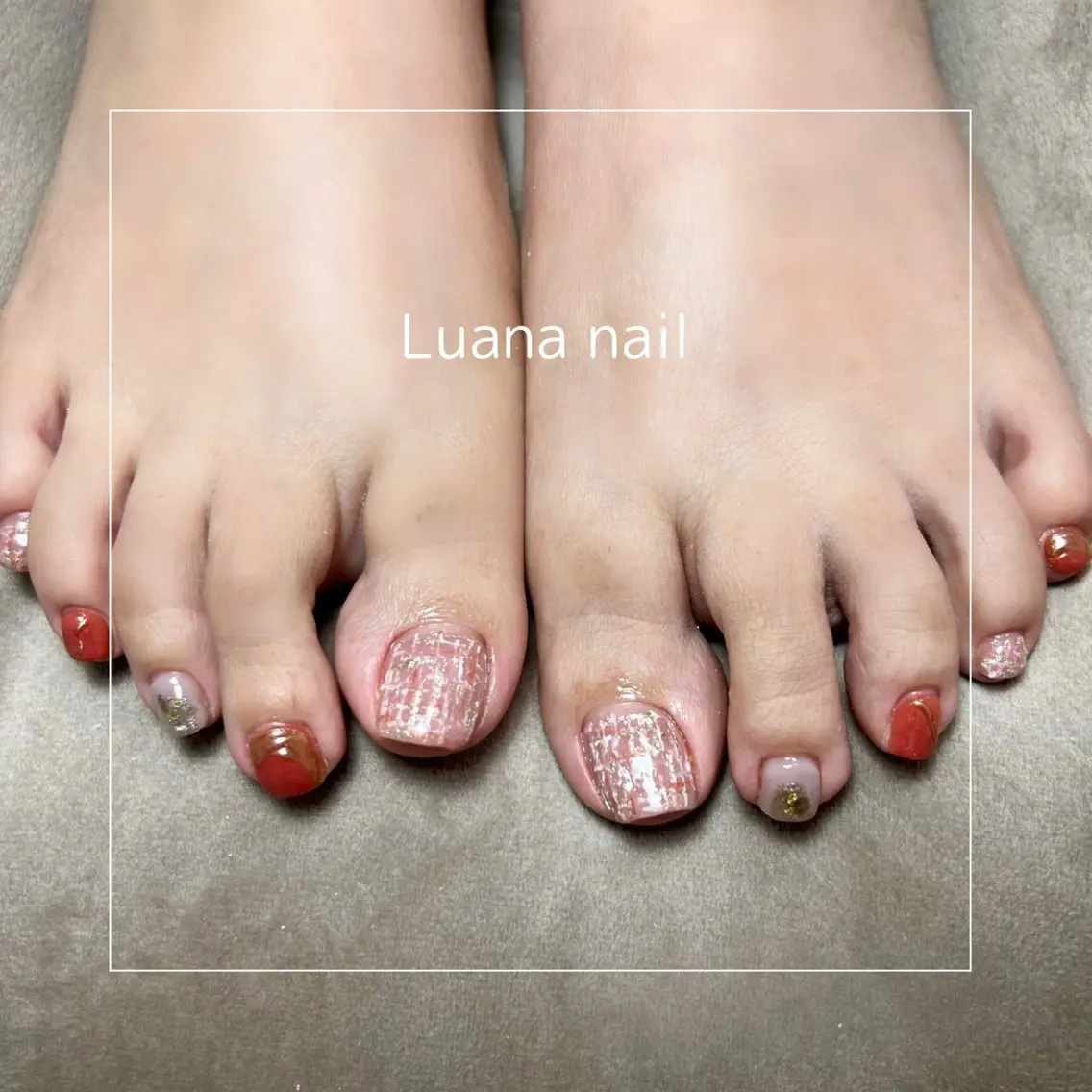 ネイル フットネイル Luana nailのネイルデザイン