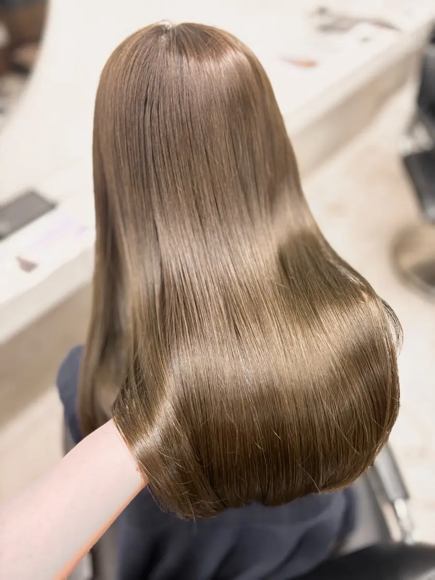 ロング ヘアカラー ブリーチなしダブル 🪄🎀RIOのヘアスタイル