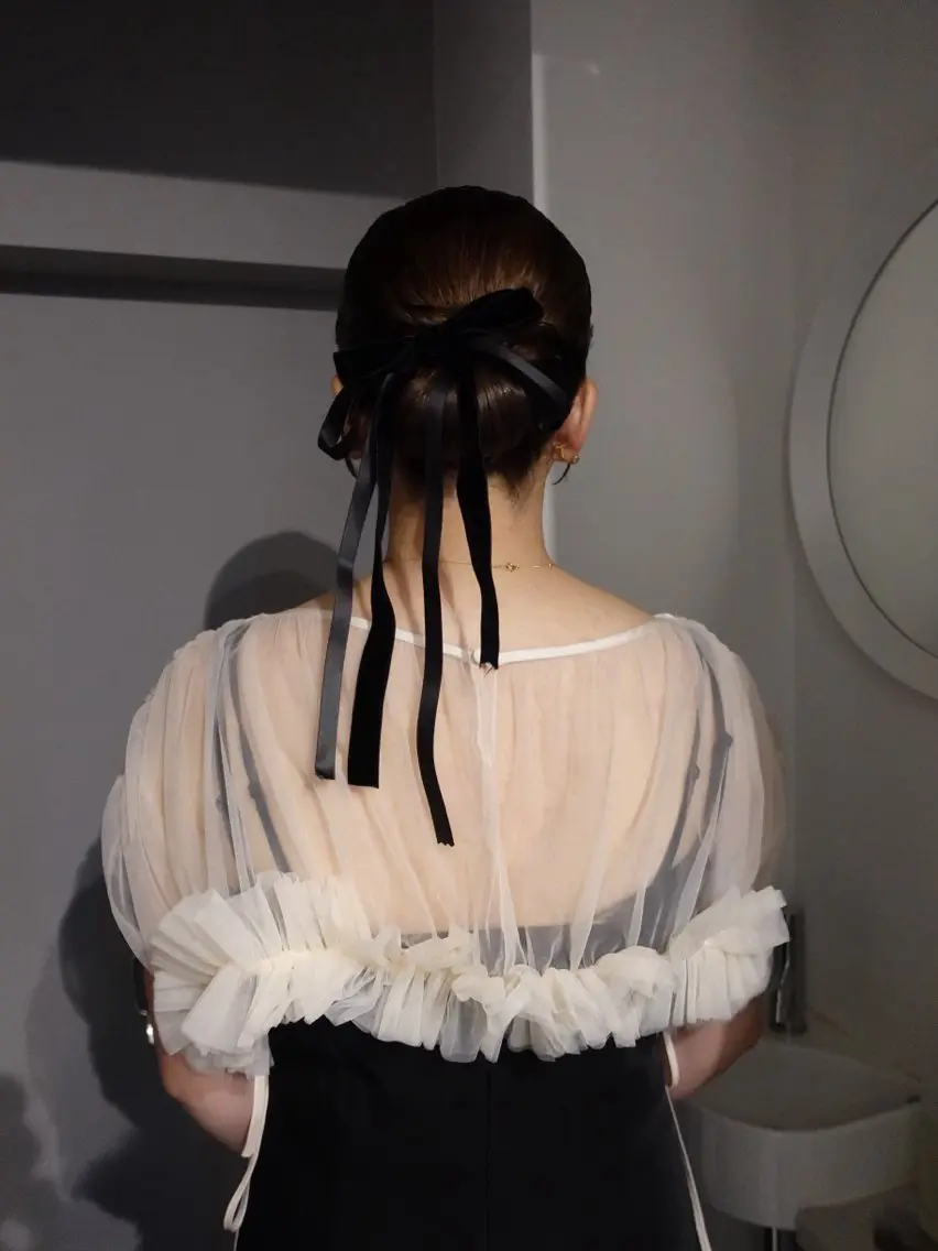 ミディアム ヘアアレンジ ボブレイヤー ボブ レイヤーカット ヘアセット mina 🌷のヘアスタイル