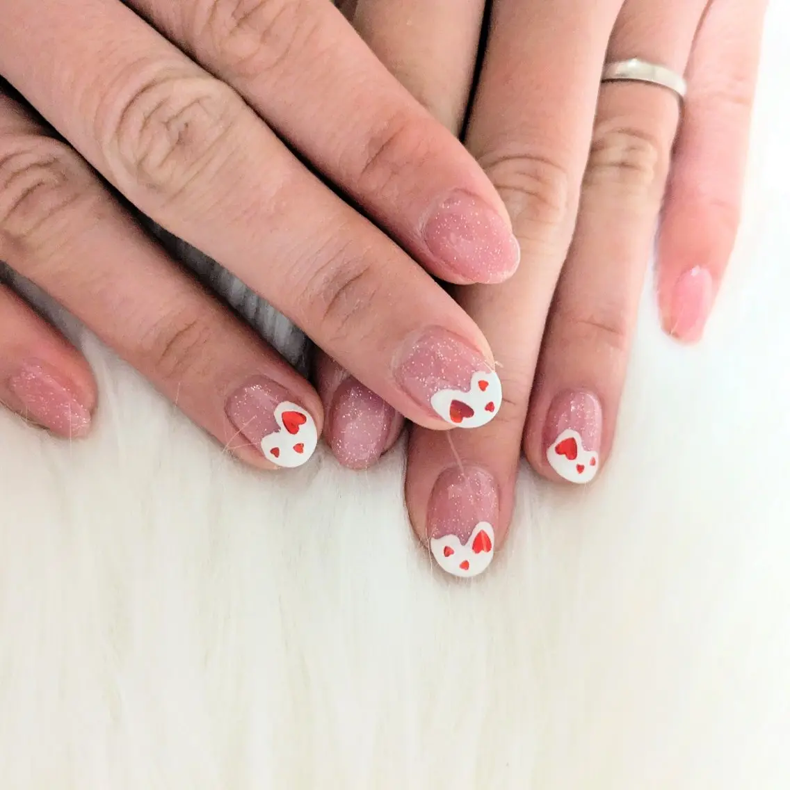 ネイル バレンタイン as.nail あやのネイルデザイン