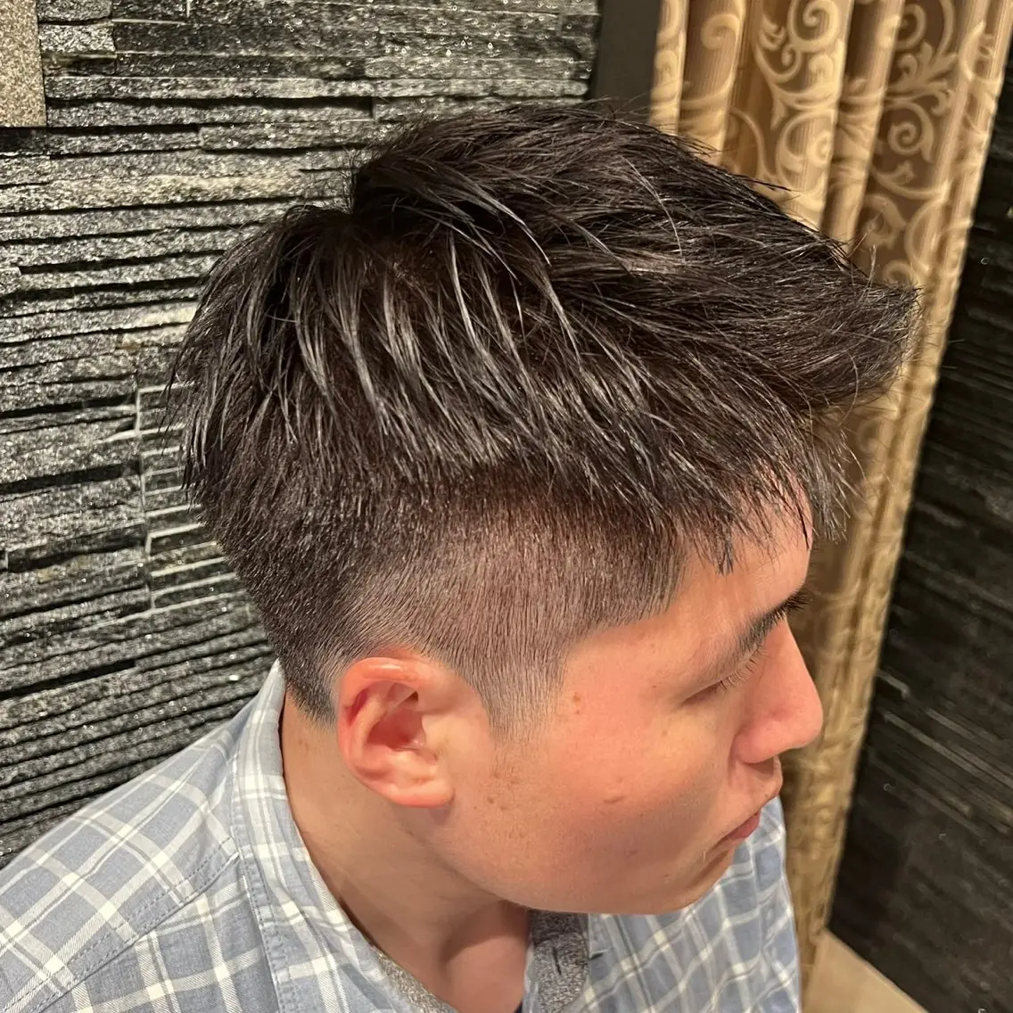 ショート メンズ 染谷 翔のヘアスタイル