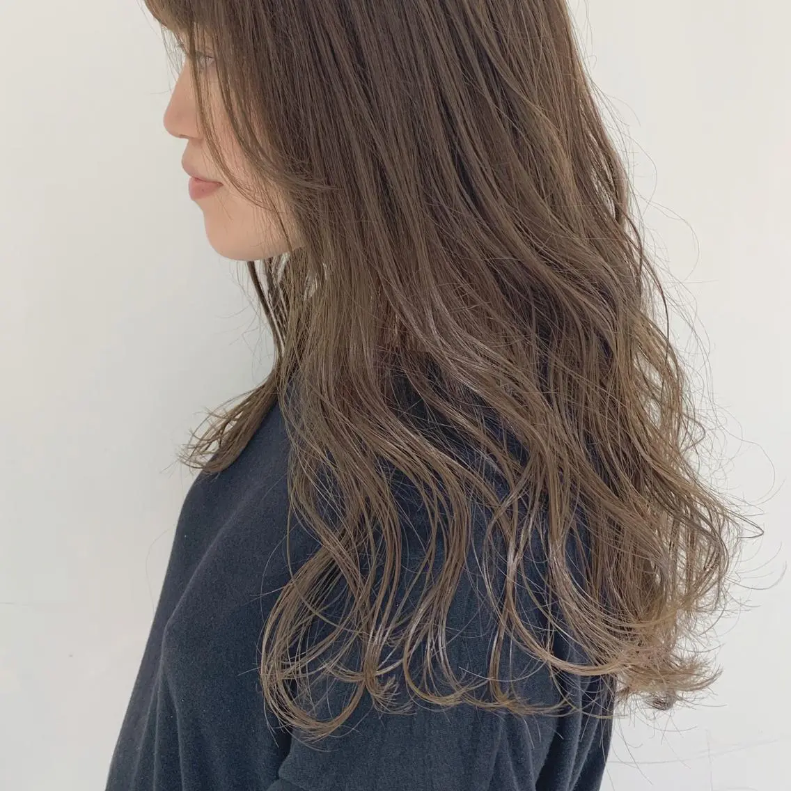 ロング kiyono ⭐︎ダブルカラーのヘアスタイル