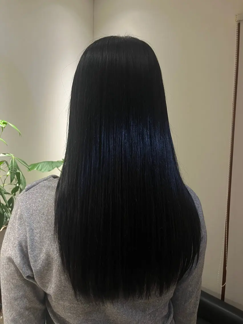 縮毛矯正＋トリートメントの写真