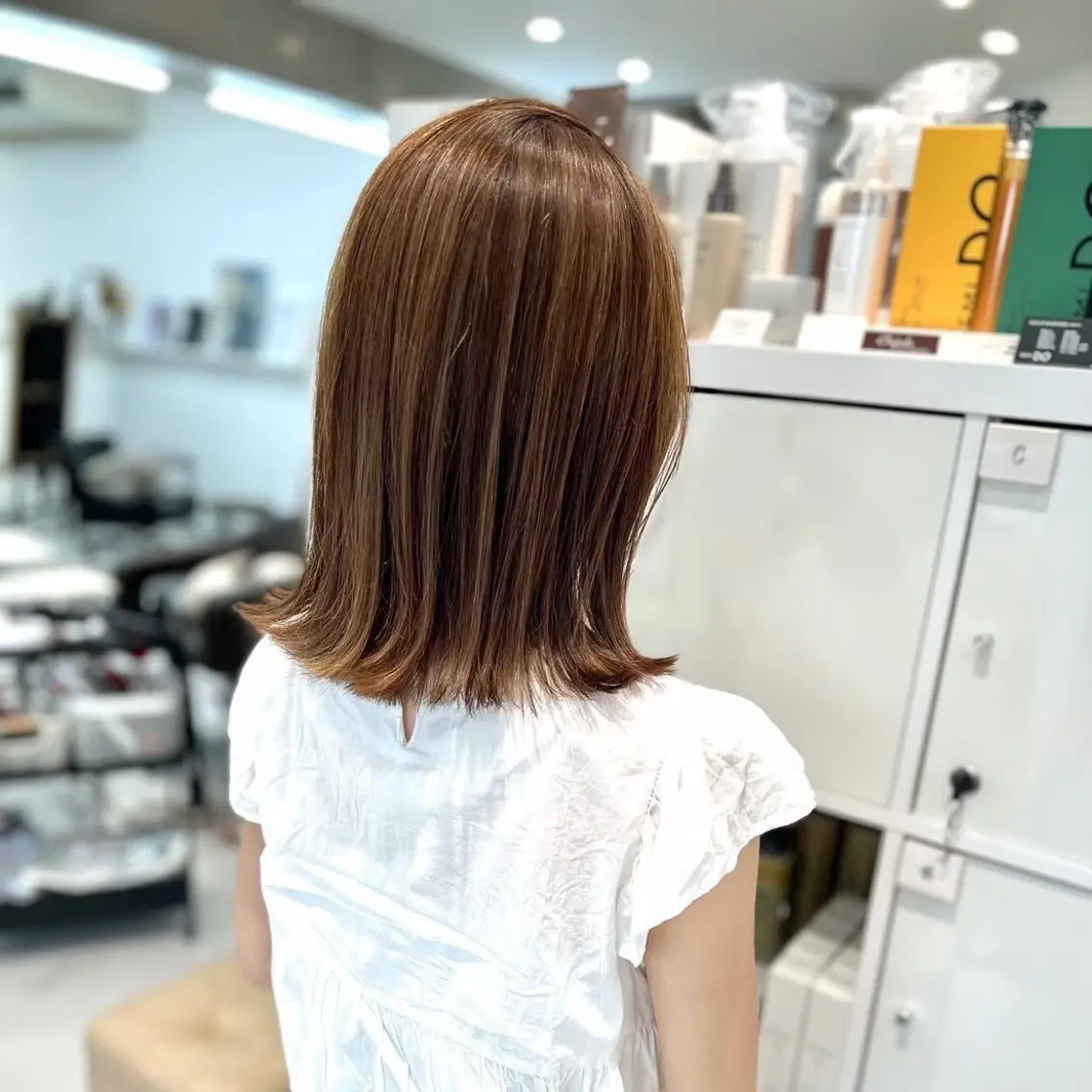 ミディアム カラー 似合わせカラー/お悩 み改善/Sorutoのヘアスタイル