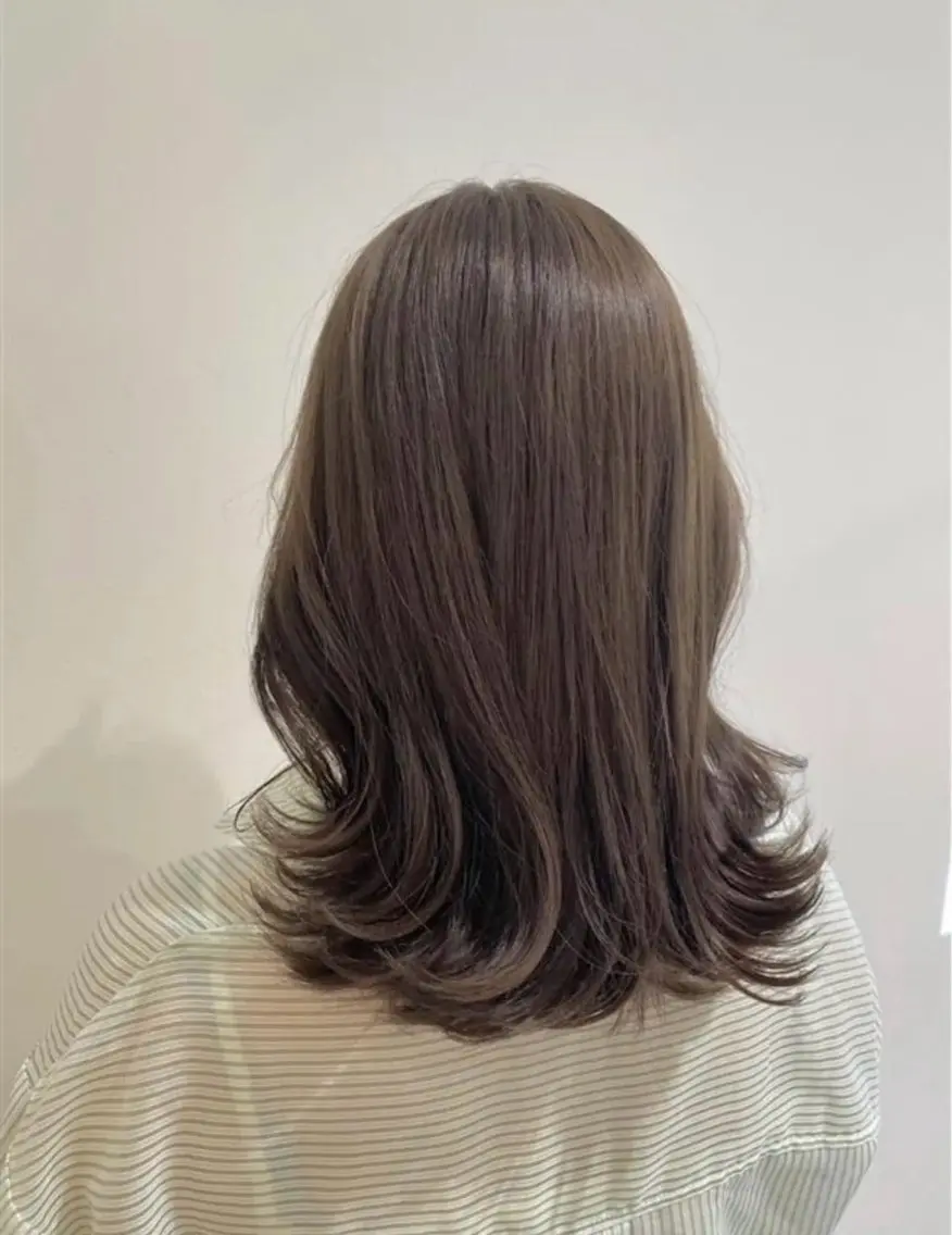 【🫧6月限定特別価格🫧】カット＋色持ち透明感カラー＋生トリートメント‎🌷✨の写真