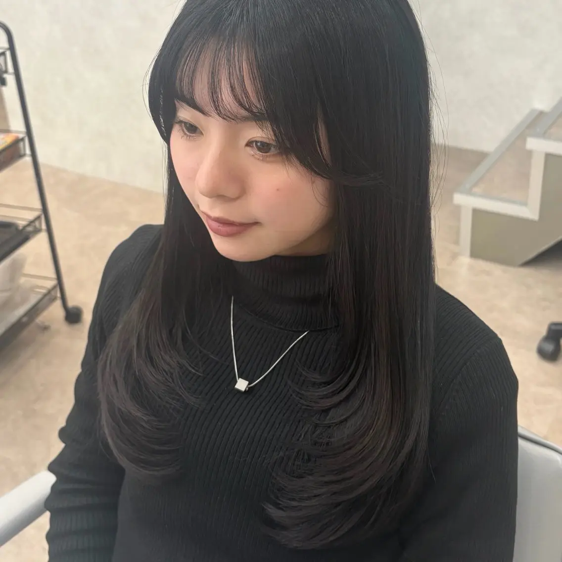 ロング 🧸韓国ヘア/ KURUMI🤍のヘアスタイル