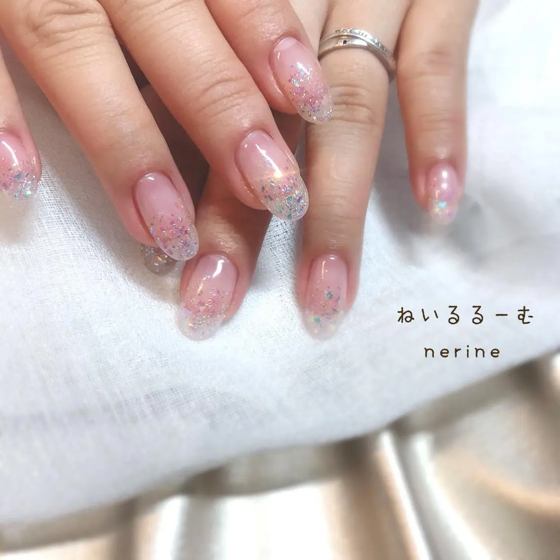 ネイル フットネイル ジェルネイル ニュアンスネイル シンプルネイル ストーンネイル NAILST Naomiのネイルデザイン
