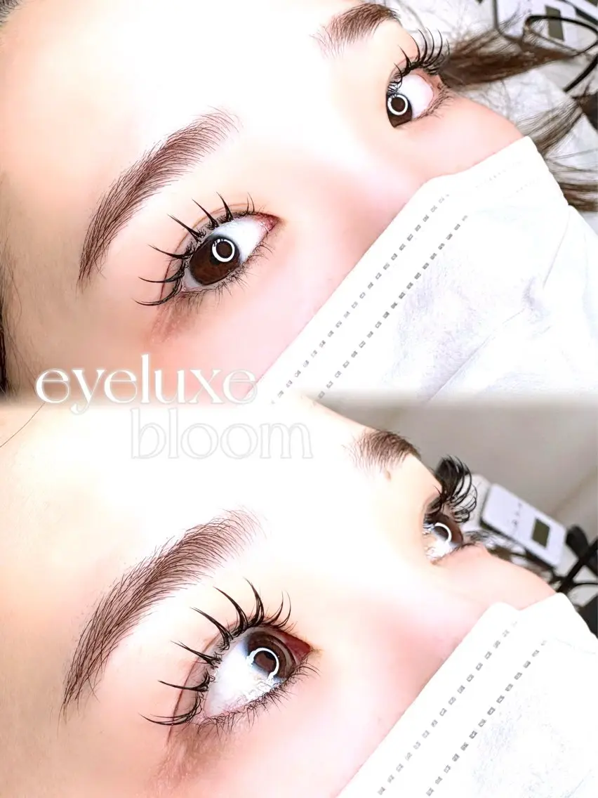 マツエク・マツパ eyeluxe bloom KANGのマツエク・マツパデザイン