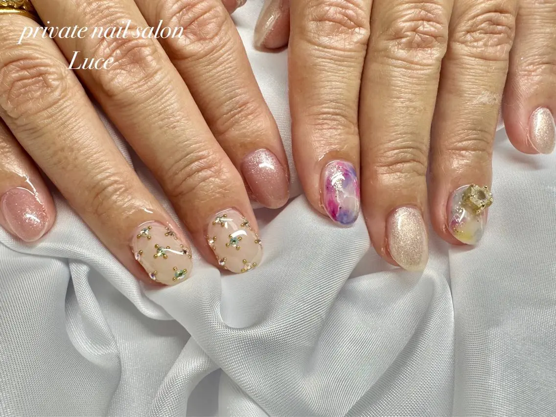 ネイル ハンドネイル nailsalon Luce🕊️のネイルデザイン