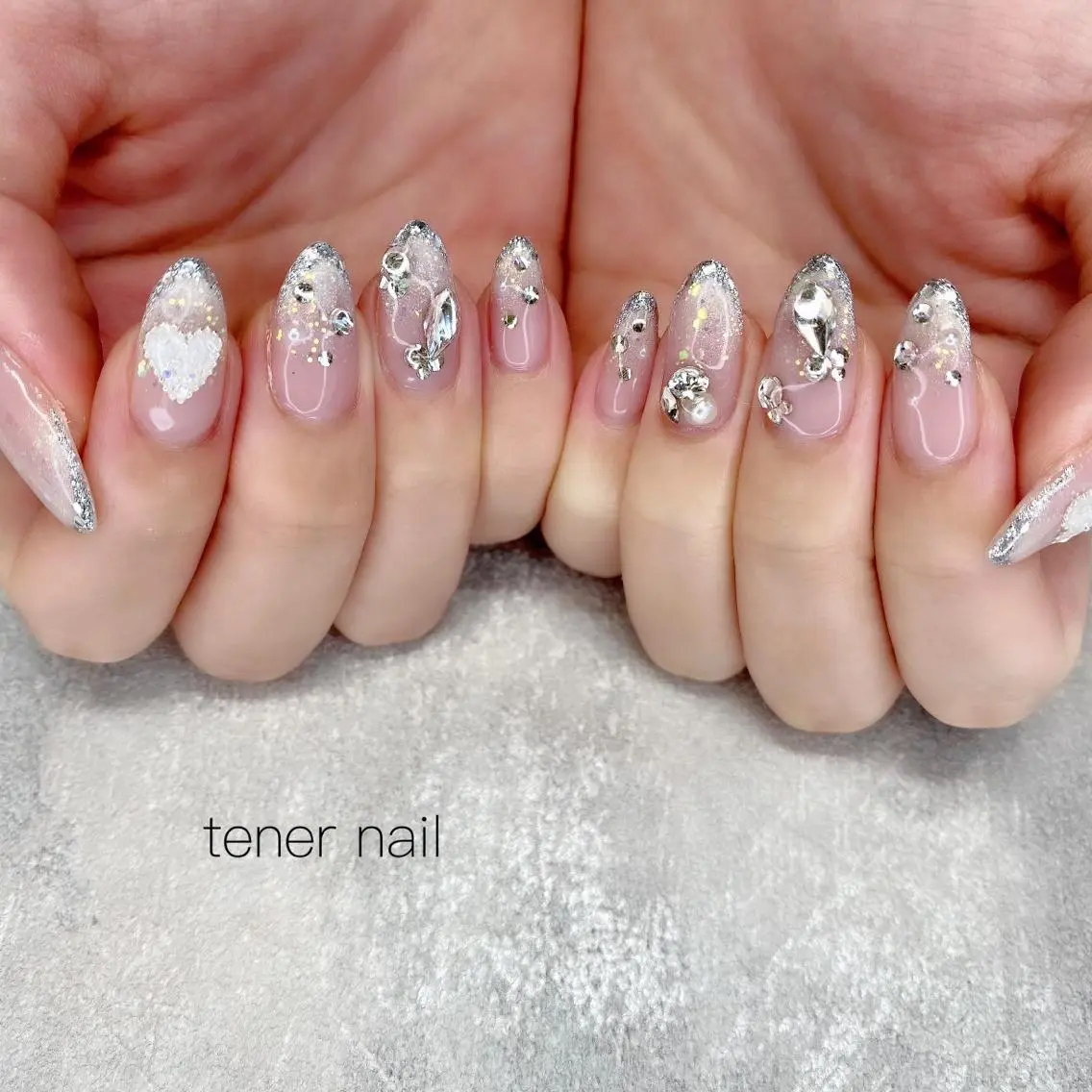 ネイル キラキラネイル テネルネイル tener nailのネイルデザイン