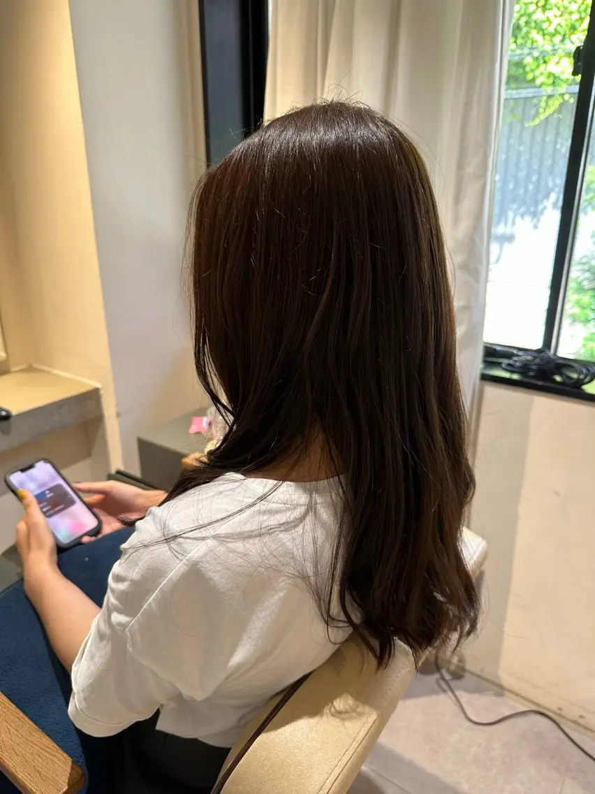 ロング 縮毛矯正 トリートメント 必ず笑顔で帰っていた だきます！安田祐貴のヘアスタイル