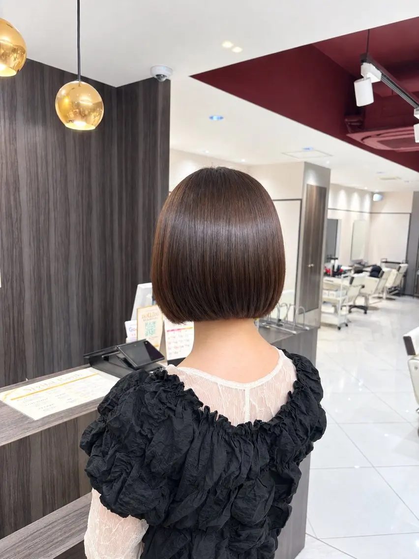 【人気No. 1🎀】髪質改善美髪+美フォルムカット+プレミアムトリートメント🫧の写真