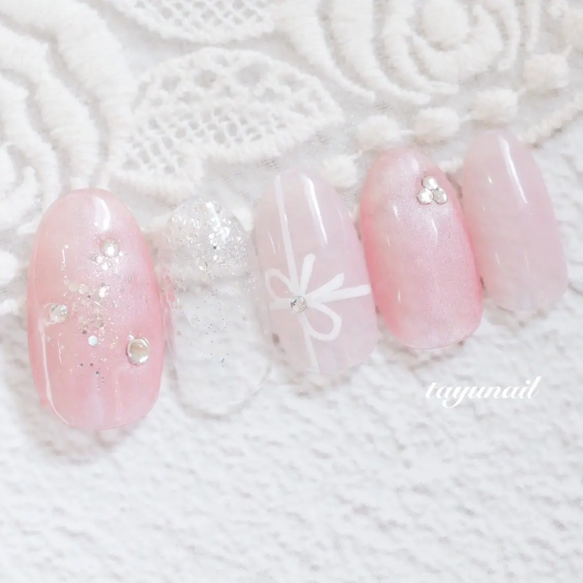 ネイル アートネイル ジェルネイル パラジェル ネイルサロン 【たゆnail】のネイルデザイン